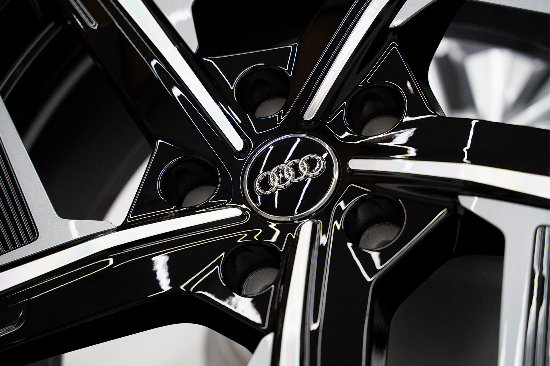 Detailbild des Audi Aerorades.