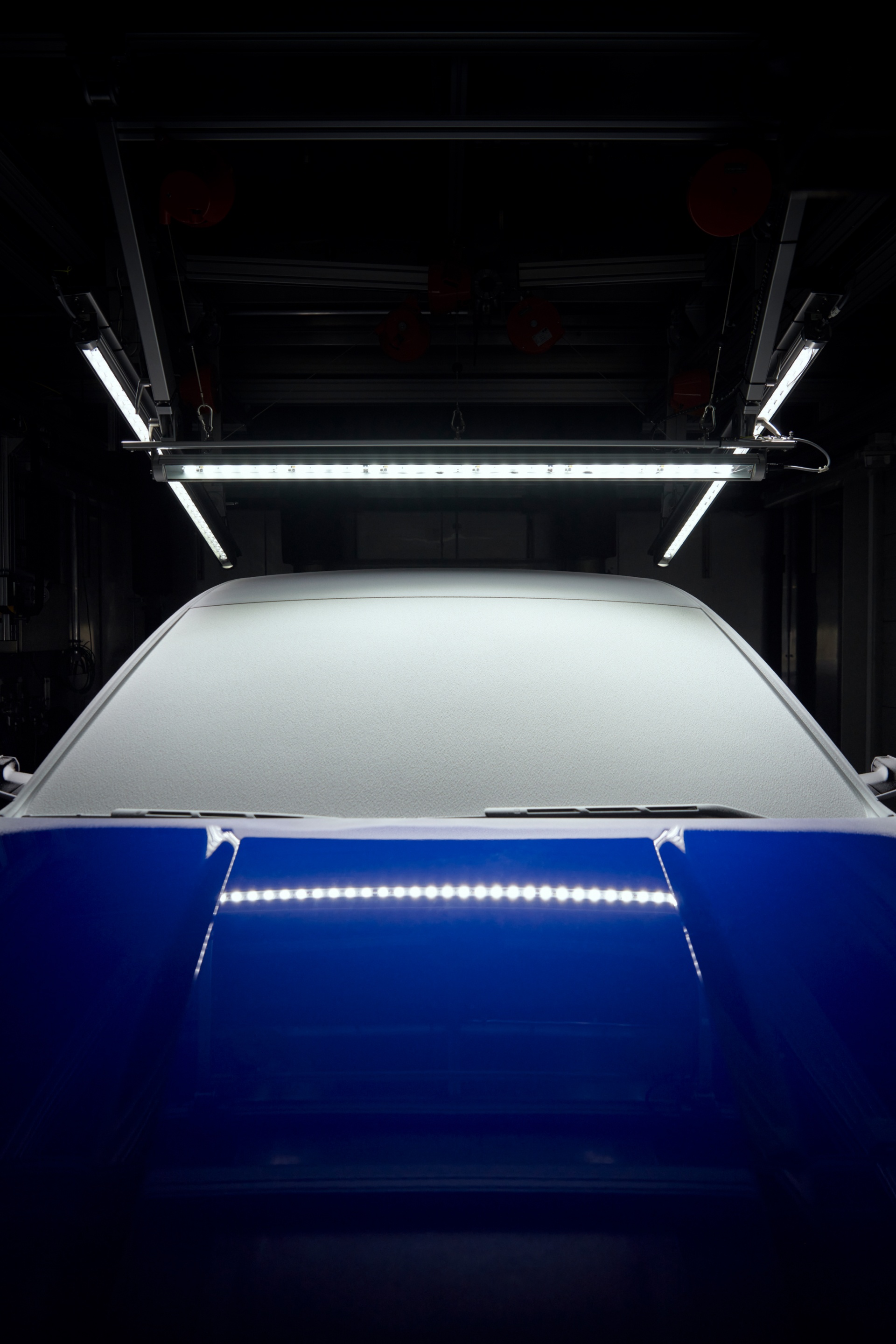 Vereiste Frontscheibe des Audi SQ8 Sportback e-tron.